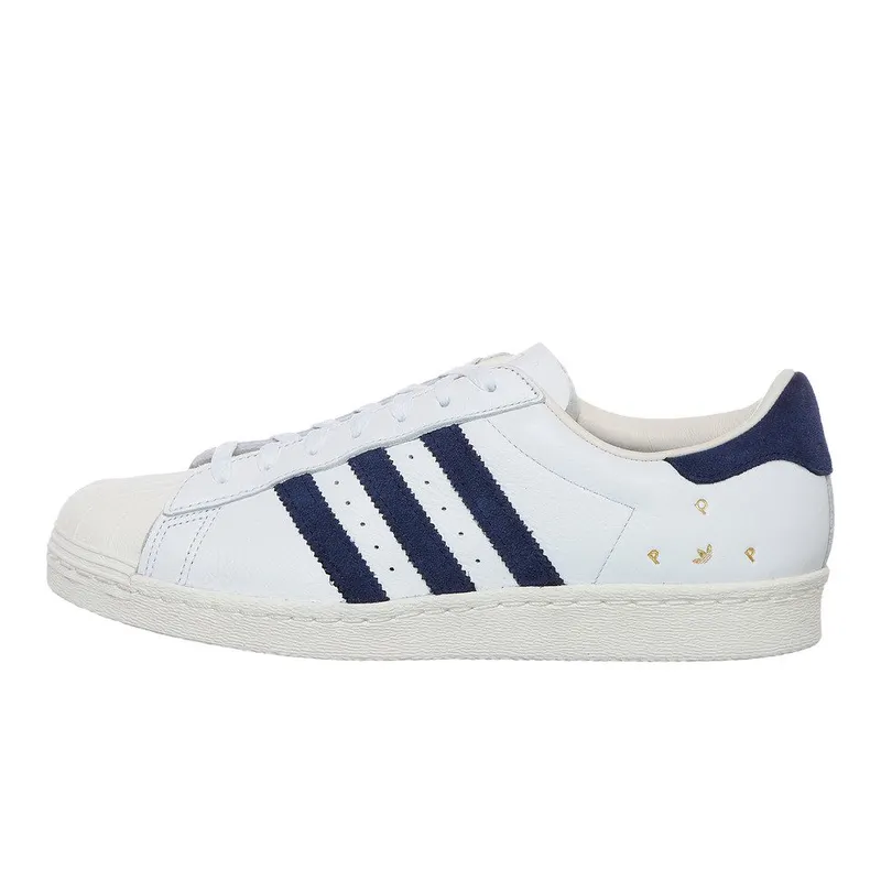 adidas POP Superstar ADV Trainers Footwear White / Collegiate Navy / Chalk White (IE3408)