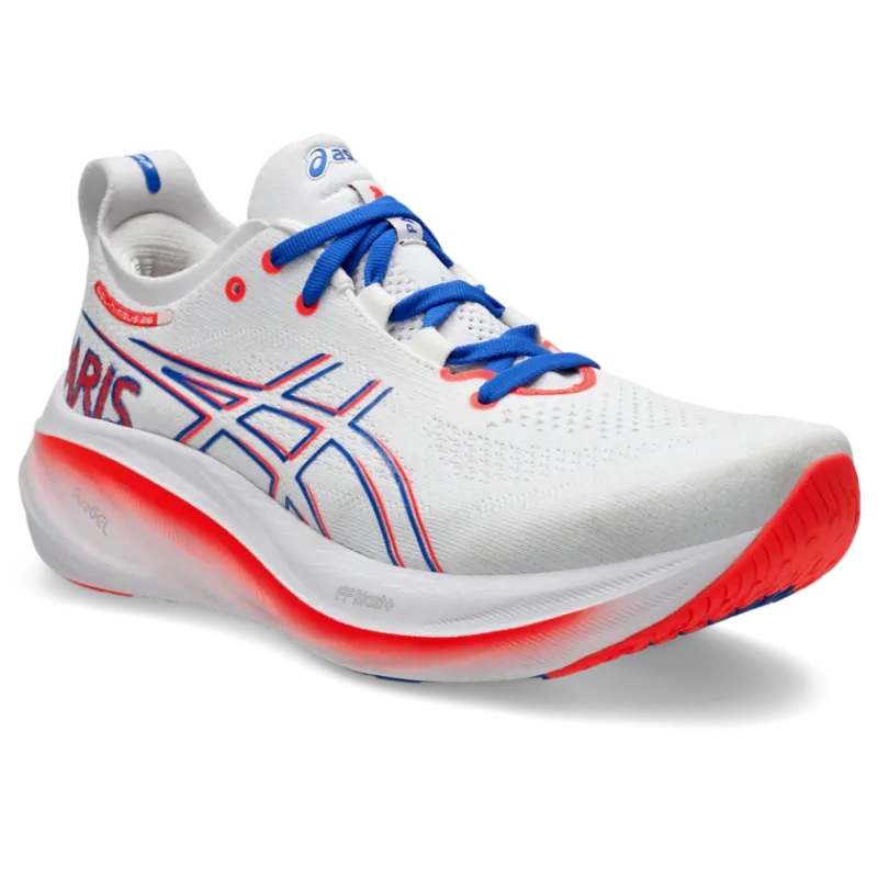 Asics Gel-nimbus 26 White/Sunrise Red (1011B855.100)