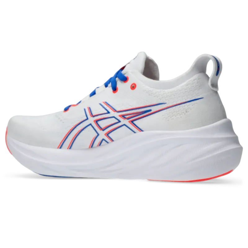 Asics Gel-nimbus 26 White/Sunrise Red (1012B659.100)