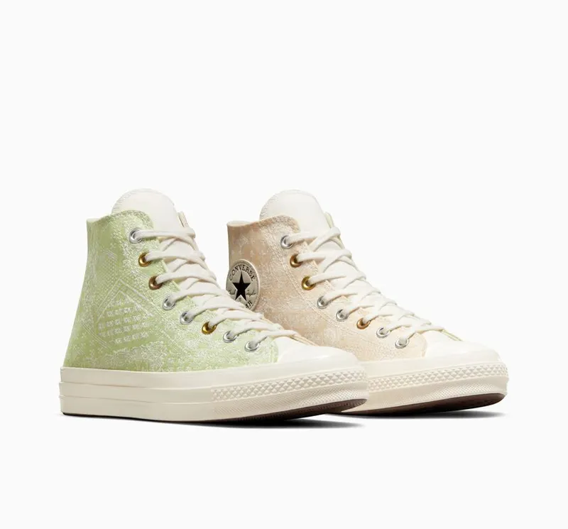 Converse Chuck 70 Bandana Jacquard Egret/vitality Green (A04496C)