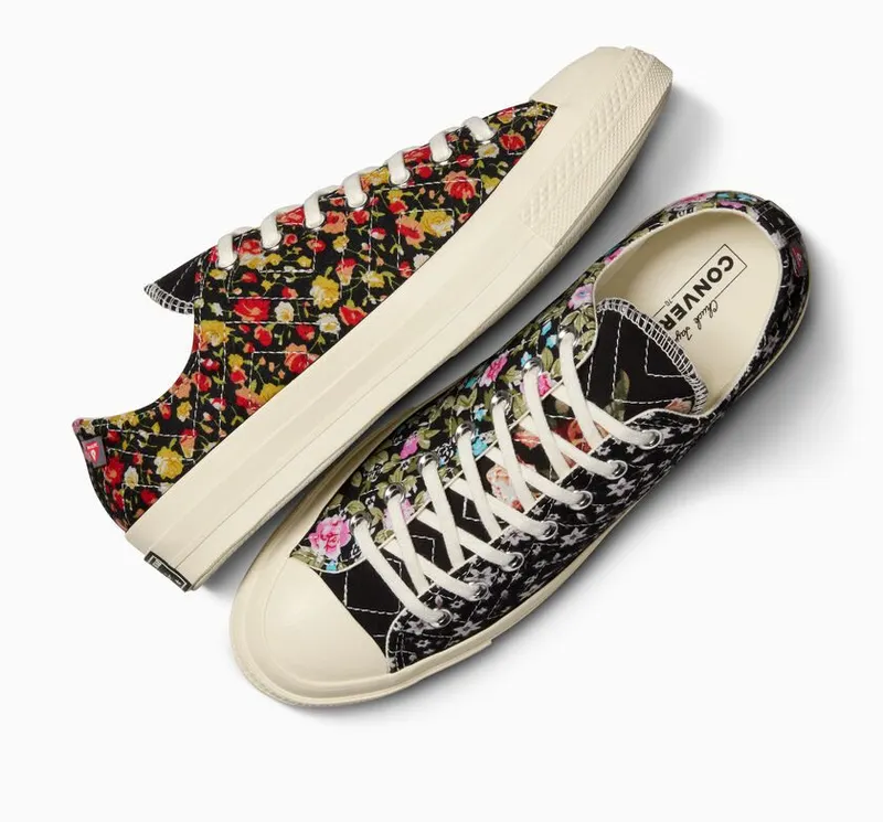 Converse Converse Upcycled Floral Chuck 70 Zwart/egret/zwart (A04618C)