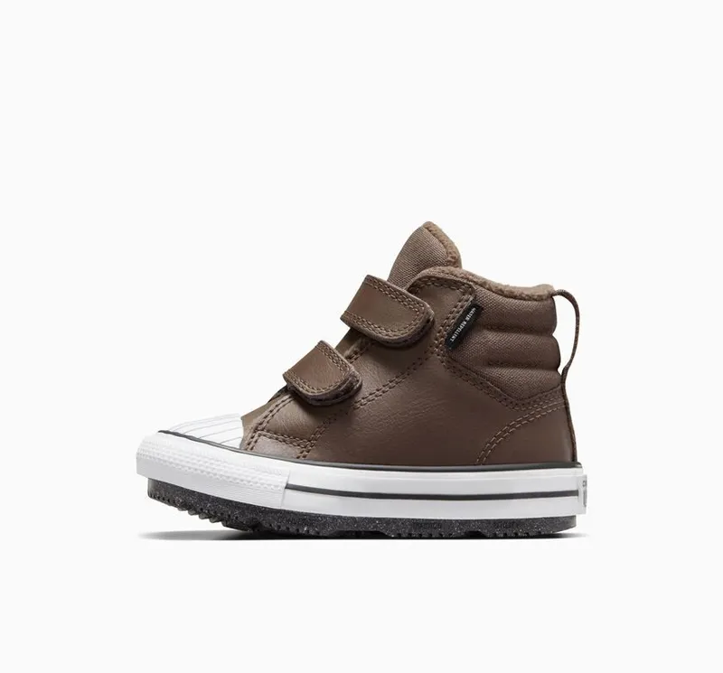 Converse Chuck Taylor All Star Berkshire Boot Easy-On Leather Engine Smoke/black/white (A04814C)
