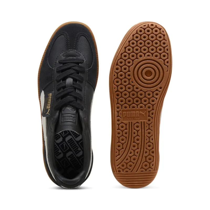 Puma Palermo Leather Puma Black / Feather Gray / Gum (396464-03)