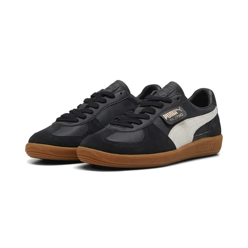 Puma Palermo Leather Puma Black / Feather Gray / Gum (396464-03)