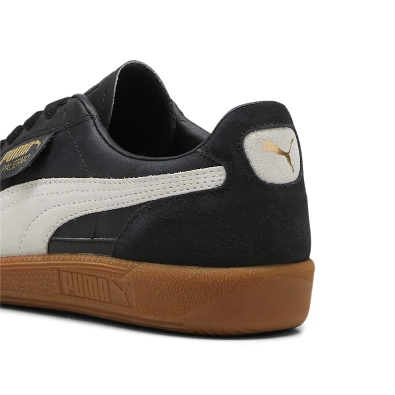 Puma Palermo Leather Puma Black / Feather Gray / Gum (396464-03)
