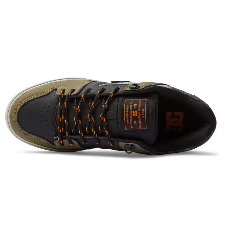 DC Shoes Pure WNT black/olive night (ADYS300151-KON)