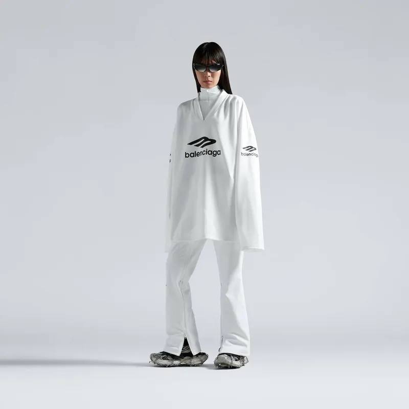 Balenciaga 3xl Ski Sneaker White / Black (766033W3XR39710)