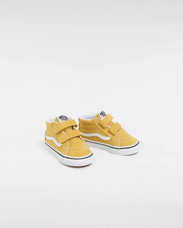 VANS Sk8-mid Reissue Met Klittenband Geel (VN0A5DXDLSV)