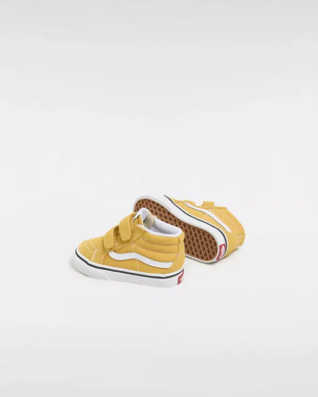 VANS Sk8-mid Reissue Met Klittenband Geel (VN0A5DXDLSV)