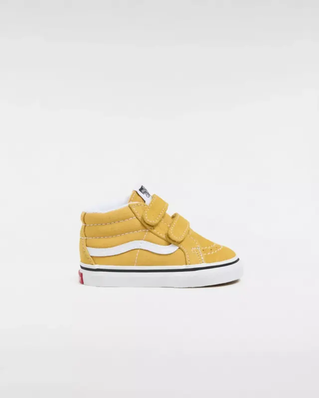 VANS Sk8-mid Reissue Met Klittenband Geel (VN0A5DXDLSV)