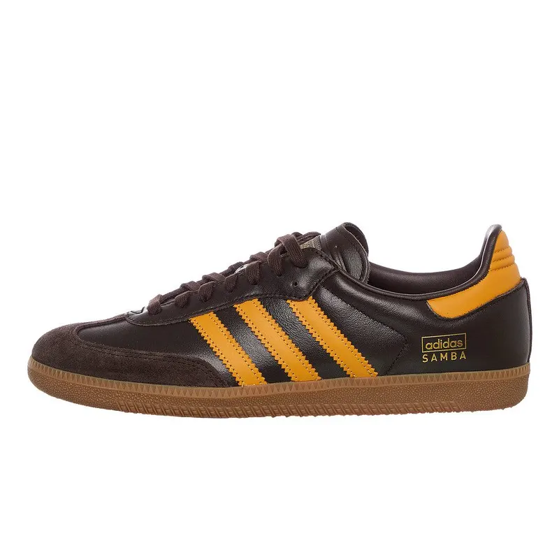 adidas Samba OG Dark Brown / Preloved Yellow / Gum4 (IG6174)