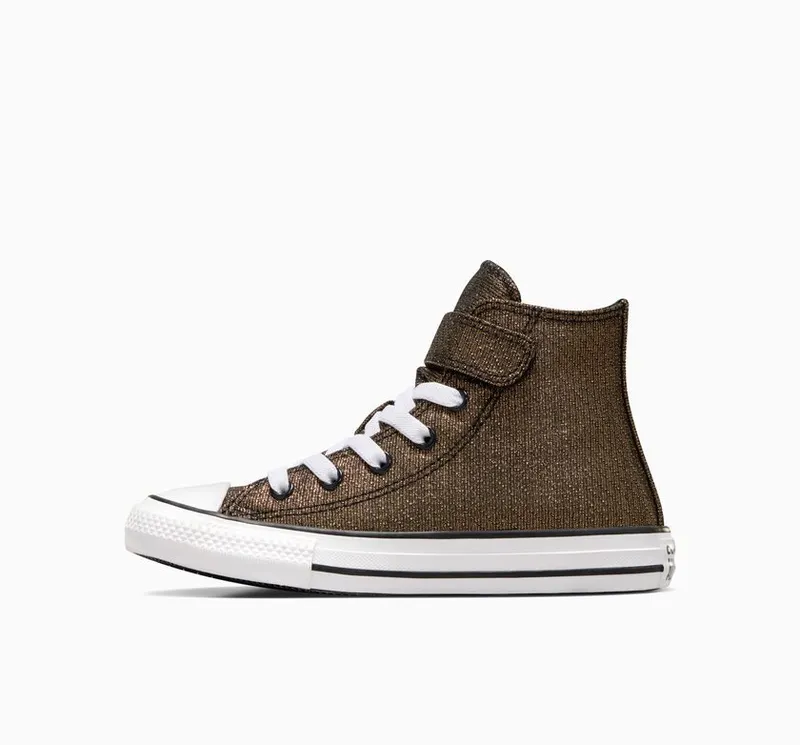 Converse Chuck Taylor All Star Easy On Sparkle Zwart/goud/wit (A05504C)