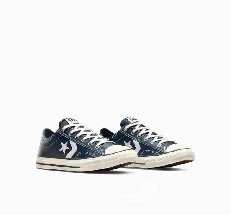 Converse Star Player 76 Leather Obsidian/egret/zwart (A05547C)