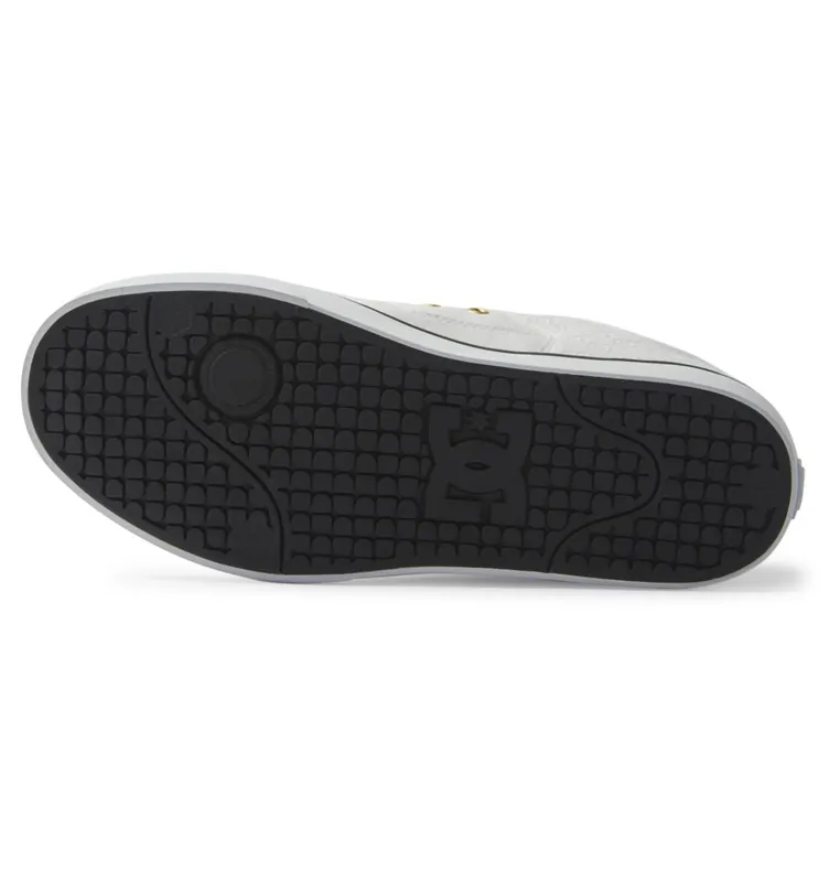 DC Shoes Pure Se Sn white/silver sparkle (ADYS100747-WKL)