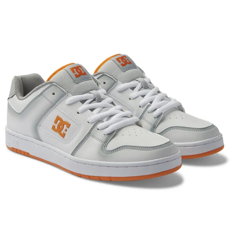 DC Shoes Manteca Se white/grey/orange (ADYS100767-XWSN)