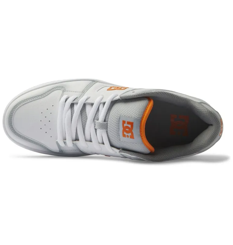 DC Shoes Manteca Se white/grey/orange (ADYS100767-XWSN)