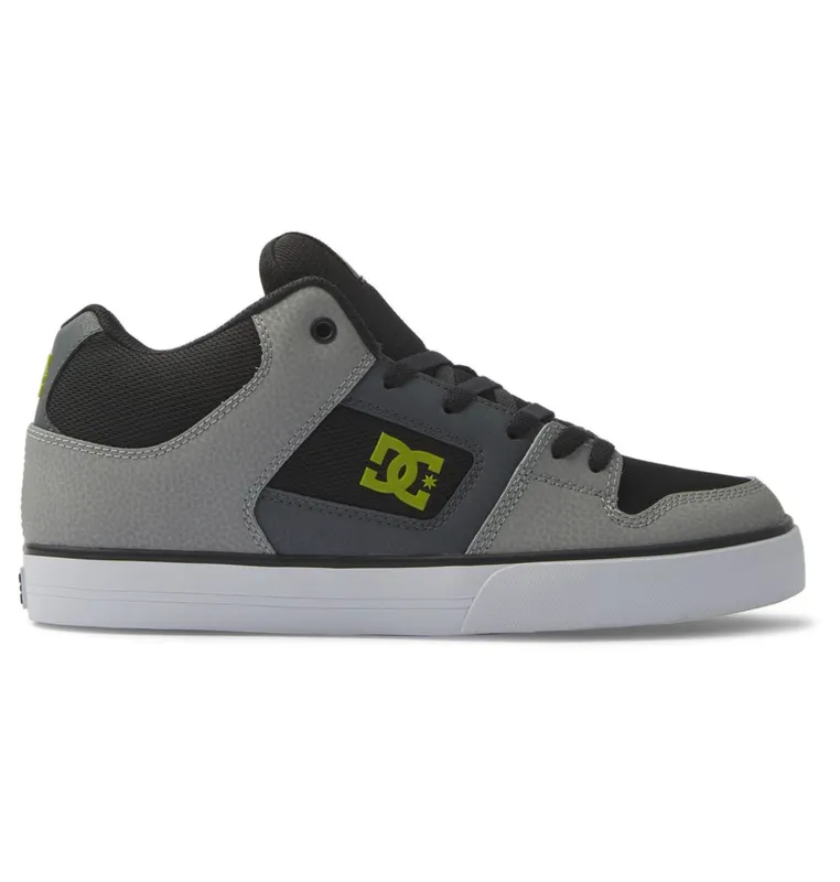 DC Shoes Pure Mid black/grey/green (ADYS400082-XKSG)