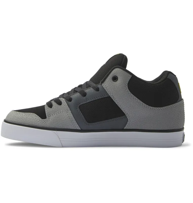 DC Shoes Pure Mid black/grey/green (ADYS400082-XKSG)