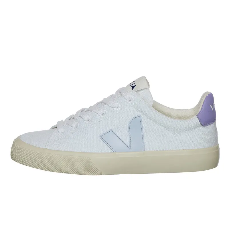 Veja Campo Canvas WMN White / Swan / Lavande (CA0103500A)