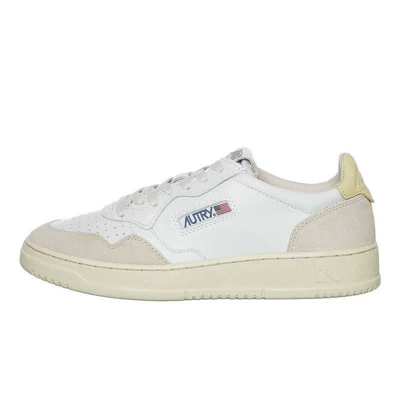 Autry Medalist Low White / Lemgra (AULWLS57)