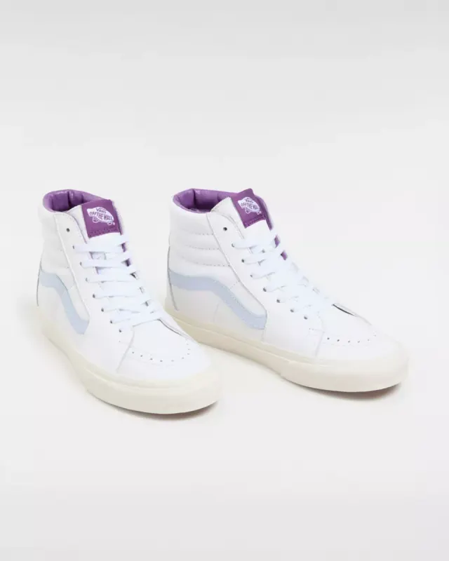 VANS Sk8-hi Van Hoogwaardig Leer Wit (VN000CMXCHA)