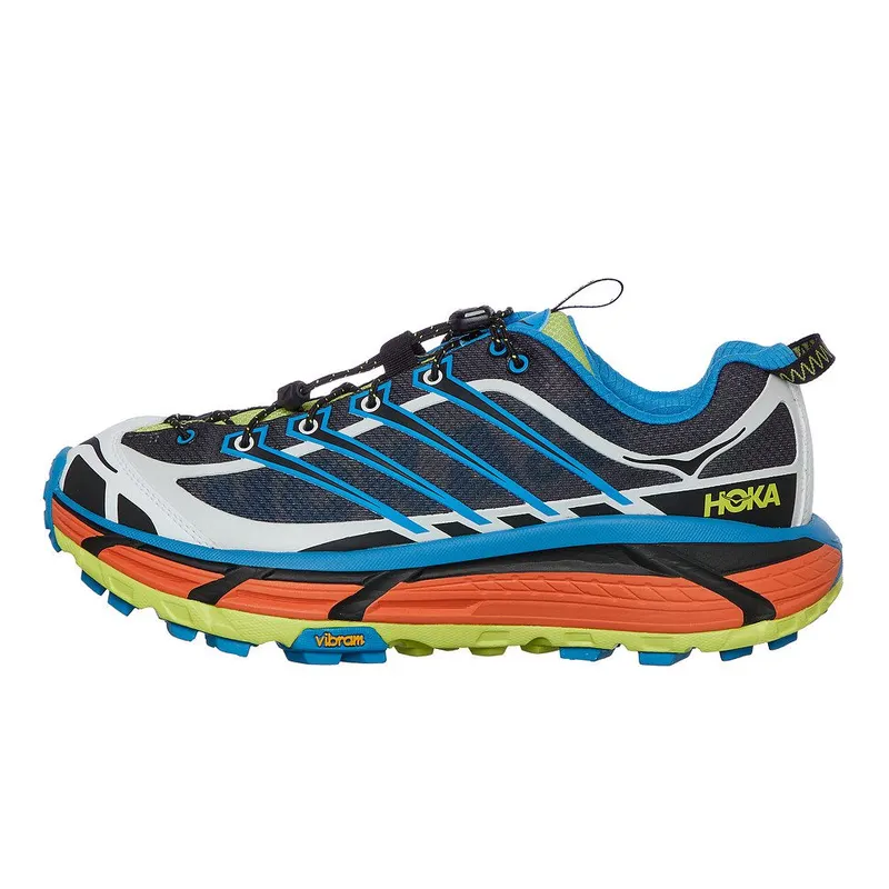 HOKA Mafate Three 2 Black / Diva Blue (1141572-BDVB)