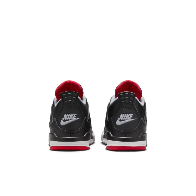 Jordan Brand Jordan 4 Retro ‘Bred Reimagined’ (Preschool) Black (BQ7669-006)
