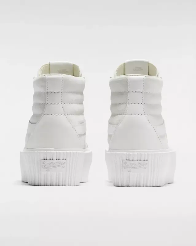 VANS Premium Sk8-hi 38 Reissue Platformschoenen Wit (VN000CNFIVR)