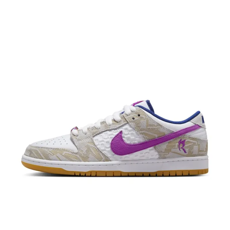 Nike SB Dunk Low Premium ‘Pure Platinum and Vivid Purple’ (FZ5251-001)