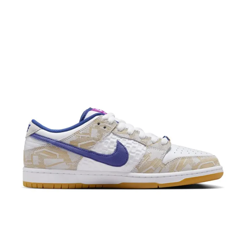 Nike SB Dunk Low Premium ‘Pure Platinum and Vivid Purple’ (FZ5251-001)
