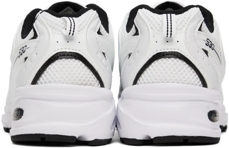 New Balance 530 White Black Details (MR530EWB)