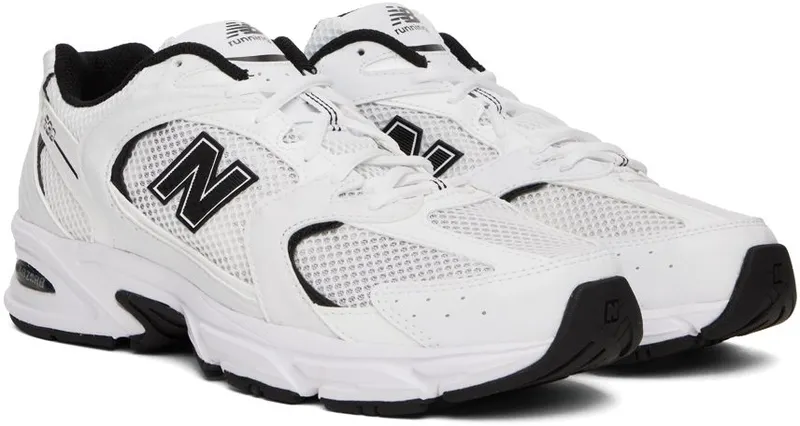 New Balance 530 White Black Details (MR530EWB)