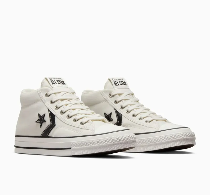 Converse Star Player 76 Vintage White/zwart/egret (A07195C)