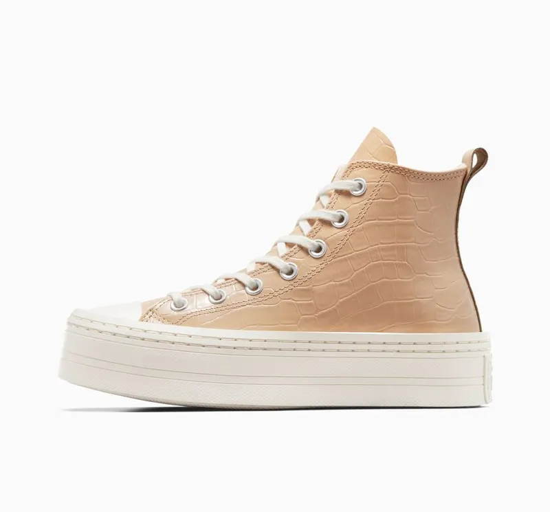 Converse Chuck Taylor All Star Modern Lift Platform Embossed Epic Dune/epic Dune/egret (A07658C)