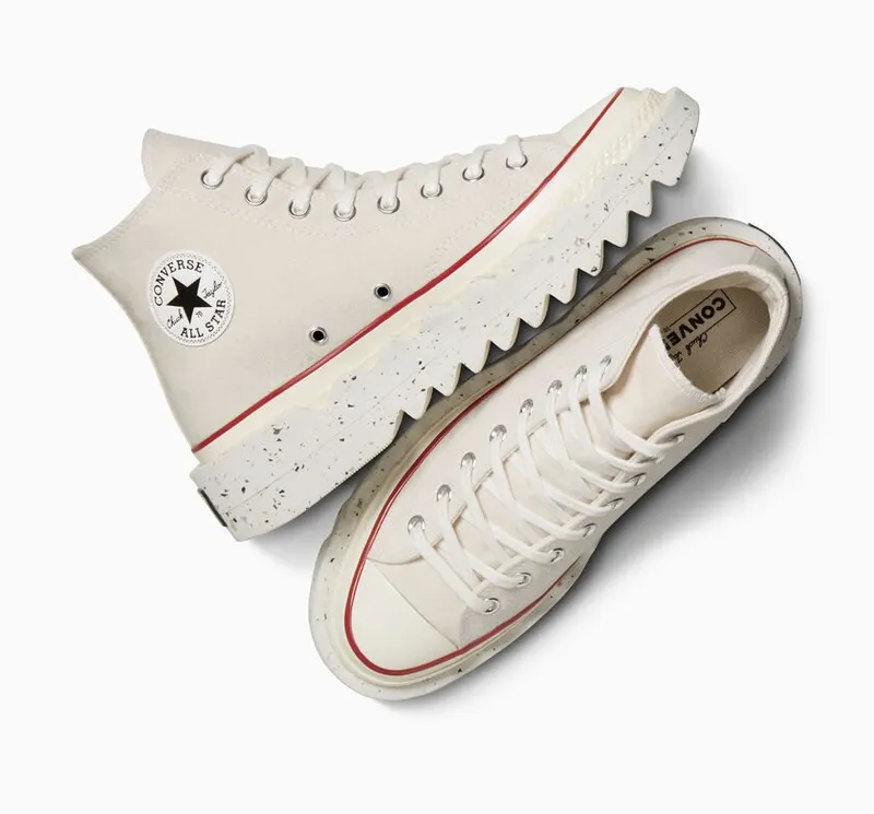 Converse Chuck 70 Lugged Canvas Egret Shark Trek (A07914C)