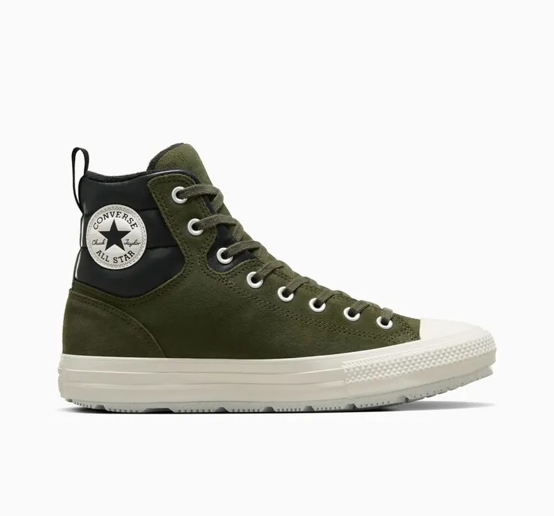 Converse Chuck Taylor All Star Berkshire Boot Suede Cargo Khaki/black/egret (A07939C)