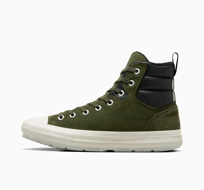 Converse Chuck Taylor All Star Berkshire Boot Suede Cargo Khaki/black/egret (A07939C)