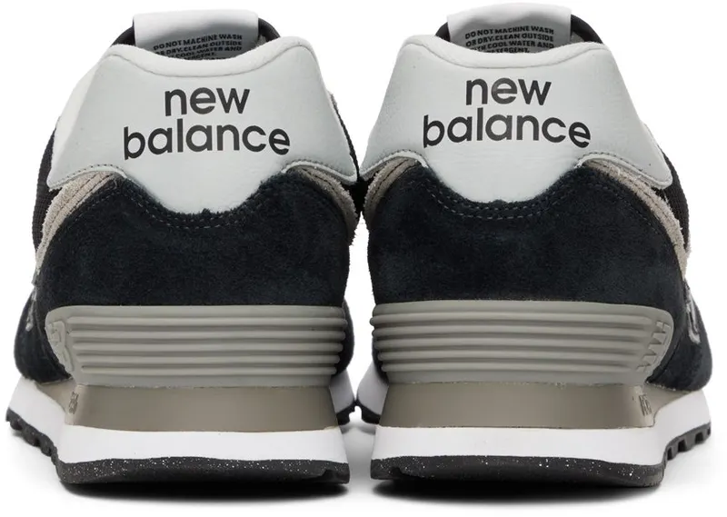New Balance Black 574 Core Sneakers (ML574EVB)