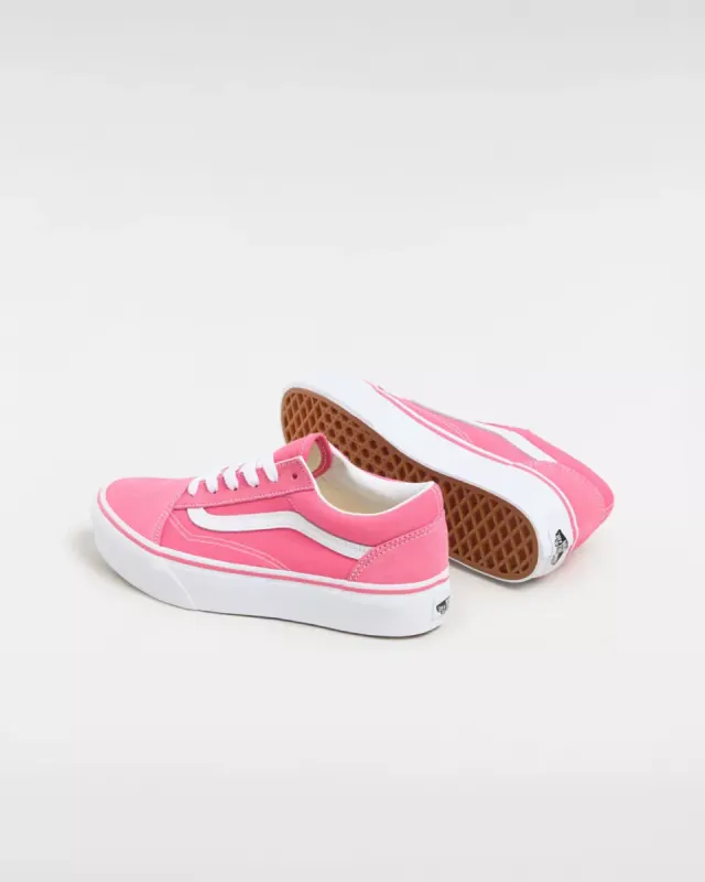 VANS Old Skool Platform Kinderschoenen Zwart (VN0009PDG3X)