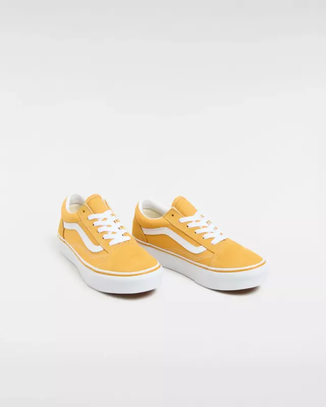 VANS Old Skool Platform Kinderschoenen Geel (VN0009PDLSV)