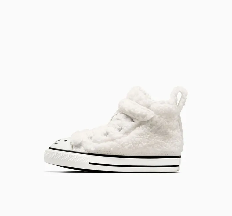 Converse Chuck Taylor All Star Easy On Faux Sherpa Egret/vintage White (A07960C)