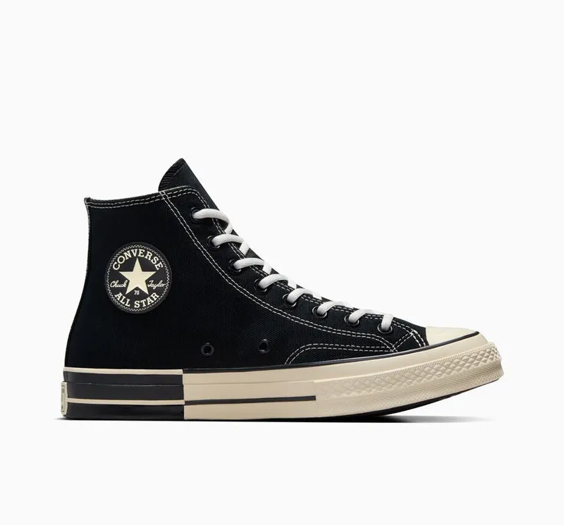 Converse Chuck 70 Black & White Zwart/natural Ivory (A08134C)