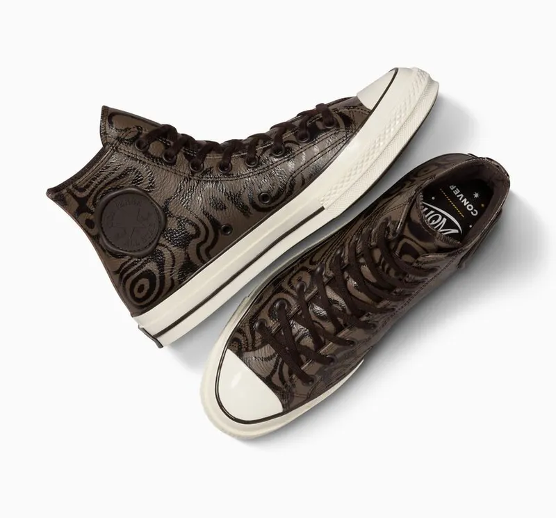 Converse Converse x Wonka Chuck 70 Chocolate Swirl Bruin/tan/egret (A08151C)