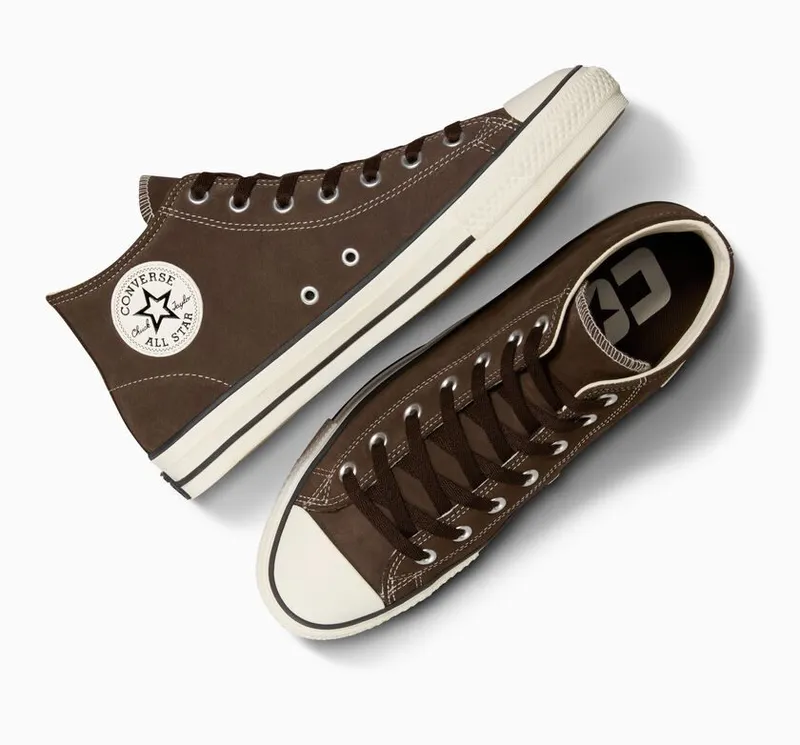 Converse CONS Chuck Taylor All Star Pro Classic Suede Fresh Brew/egret/zwart (A08852C)