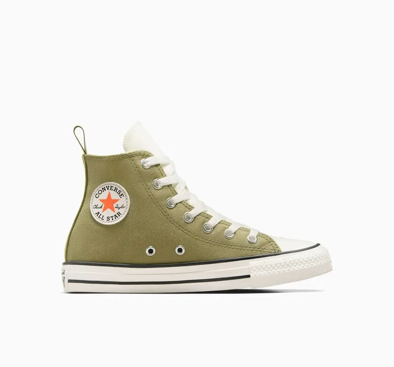 Converse Chuck Taylor All Star Mossy Sloth/egret/oranje (A08866C)