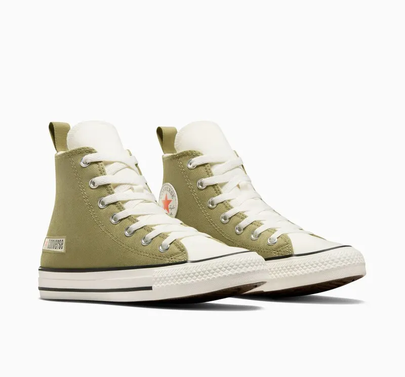 Converse Chuck Taylor All Star Mossy Sloth/egret/oranje (A08866C)