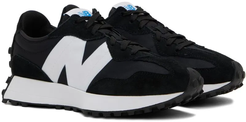 New Balance 327 Black Black / White (MS327CPG)