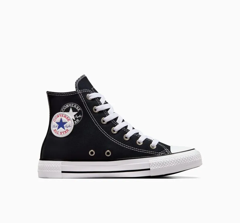 Converse Chuck Taylor All Star Logo Play Zwart/wit/zwart (A09078C)