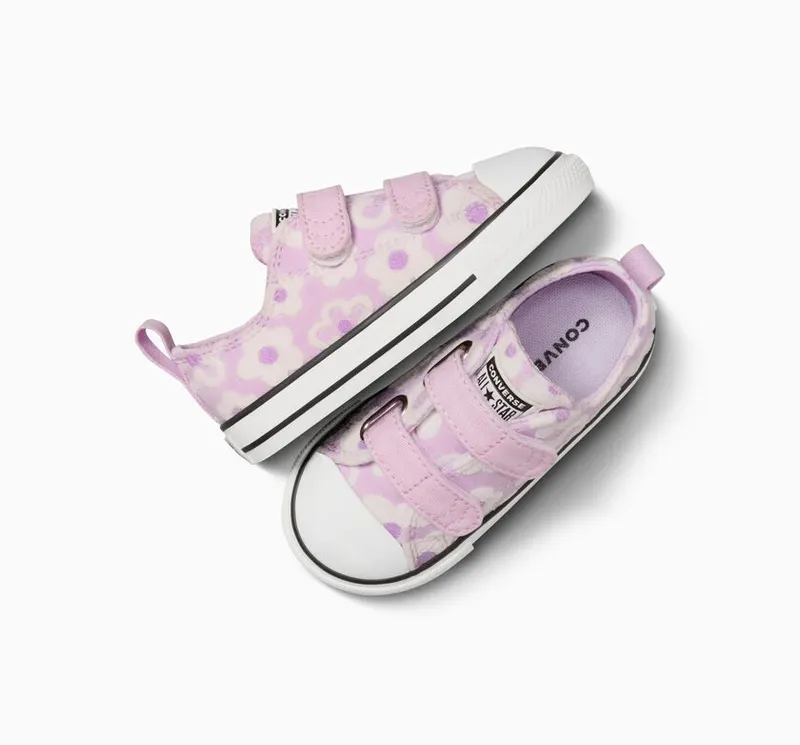 Converse Chuck Taylor All Star Blossoms Easy On Stardust Lilac/wit/zwart (A09079C)