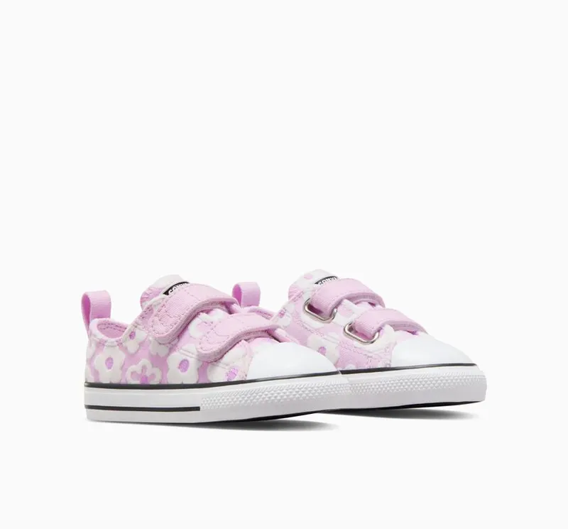 Converse Chuck Taylor All Star Blossoms Easy On Stardust Lilac/wit/zwart (A09079C)